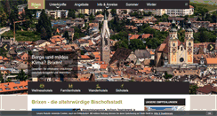 Desktop Screenshot of brixen.eu